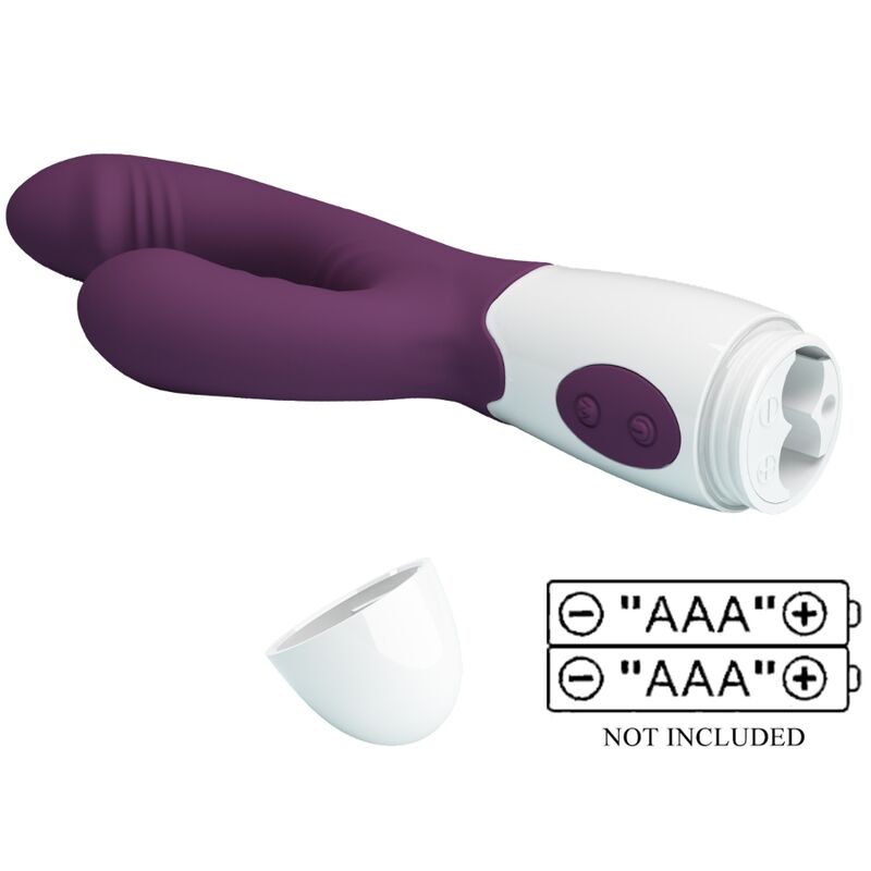 Vibratore Rabbit Punto G Pretty Love Andre — Silicone, Viola