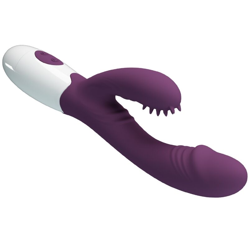 Vibratore Rabbit Punto G Pretty Love Andre — Silicone, Viola