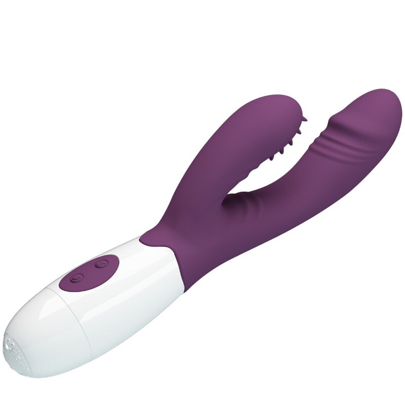 Vibratore Rabbit Punto G Pretty Love Andre — Silicone, Viola