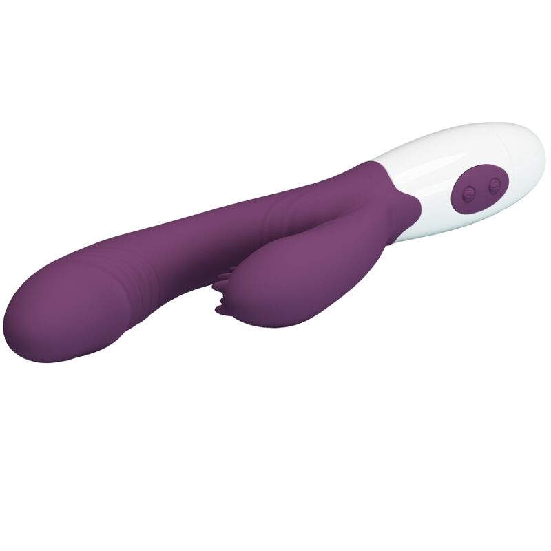 Vibratore Rabbit Punto G Pretty Love Andre — Silicone, Viola