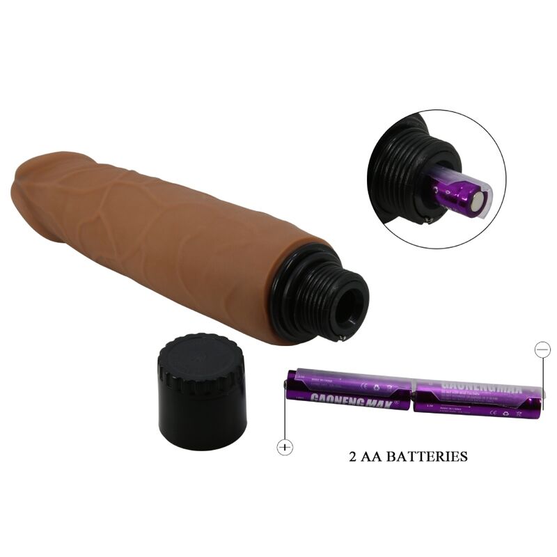 Dildo Realistico Vibrante Pretty Love Waldorf — 18 cm