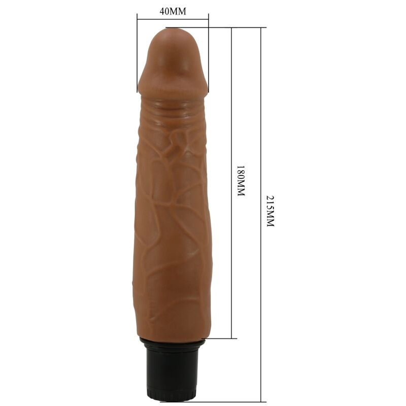 Dildo Realistico Vibrante Pretty Love Waldorf — 18 cm
