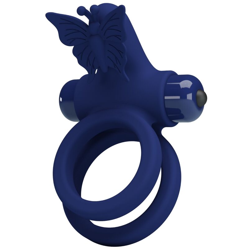 Anello Fallico Vibrante Pretty Love Jamele — Doppio, Farfalla