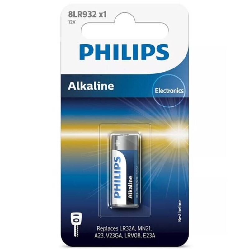 Batteria Alcalina 12V Philips LR23A — 1 Unità