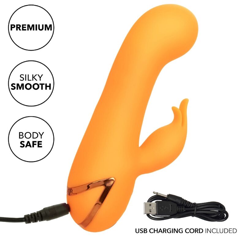 Vibratore Rabbit Gonfiabile Calexotics Montecito Muse — Arancione