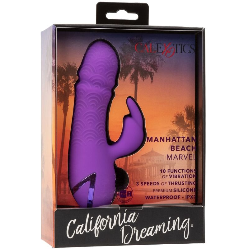 Vibratore Rabbit Calexotics Manhattan Beach Marvel — Viola