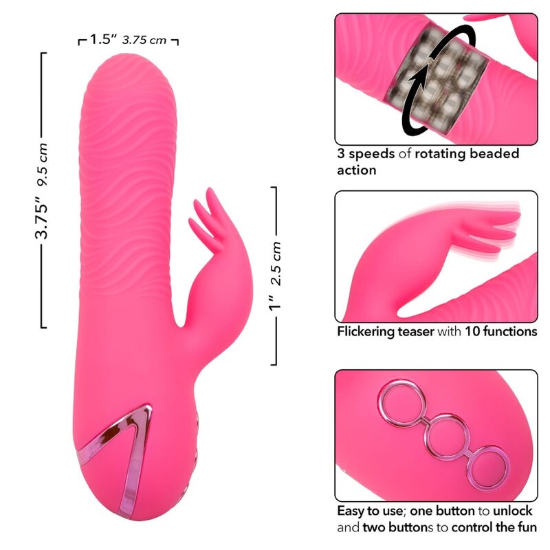 Vibratore Rabbit Calexotics Sacramento Sweetie — 10 Funzioni