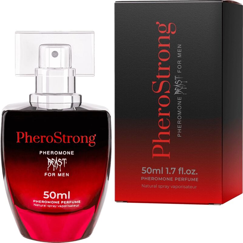 Profumo con Feromoni da Uomo Pherostrong Beast — 50 ml