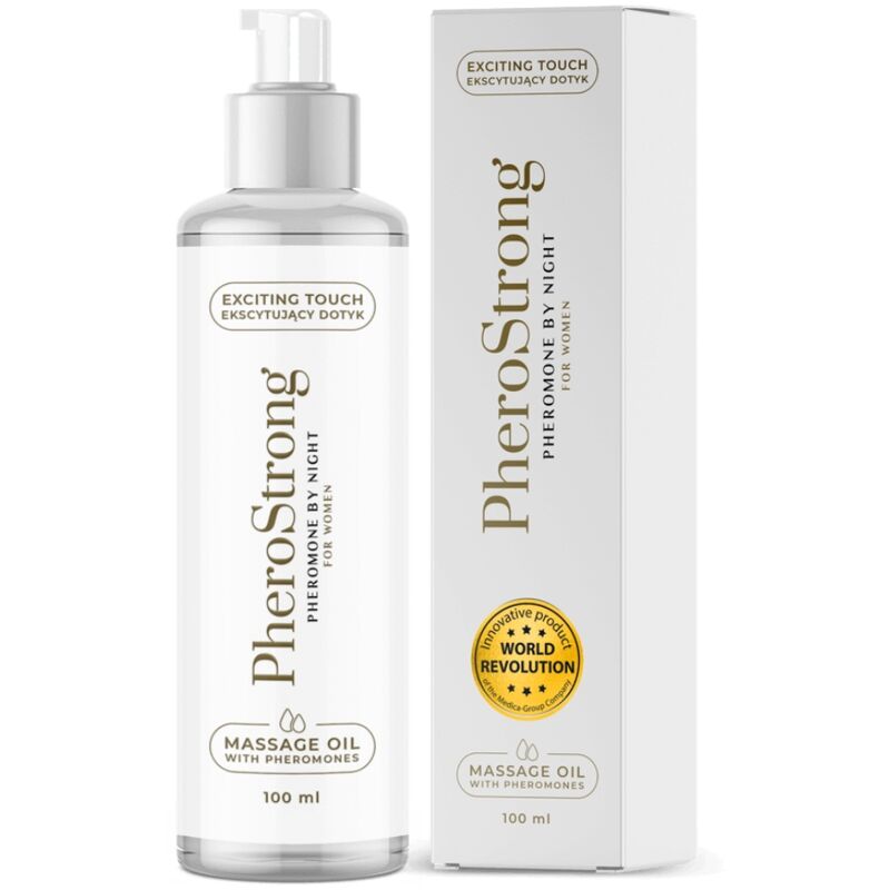 Olio da Massaggio con Feromoni Pherostrong — Donna, 100 ml