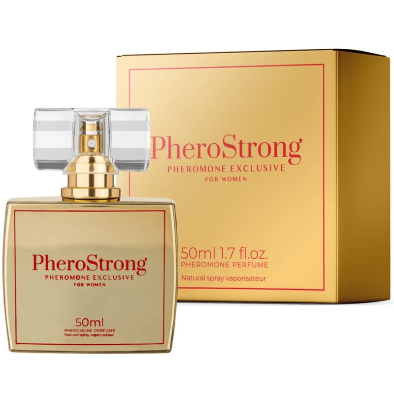 Profumo con Feromoni da Donna Pherostrong Exclusive — 50 ml