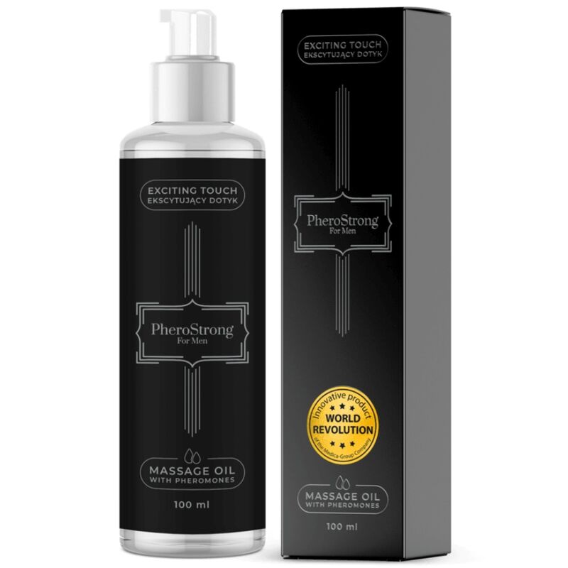 Olio da Massaggio Erotico con Feromoni Pherostrong — 100 ml