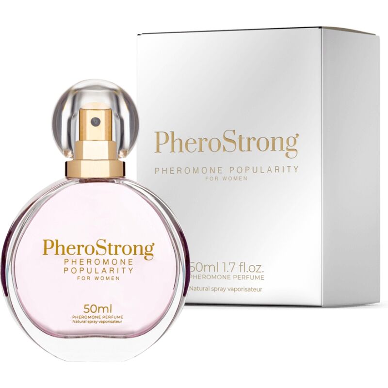 Profumo con Feromoni da Donna Pherostrong Popularity — 50 ml