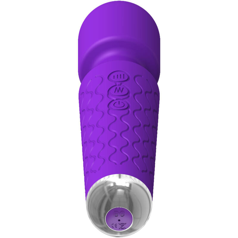 Vibratore Wand Armony Mini Massaggiatore — 8 Velocità, Viola