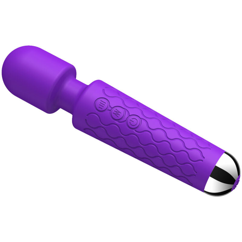 Vibratore Wand Armony Mini Massaggiatore — 8 Velocità, Viola