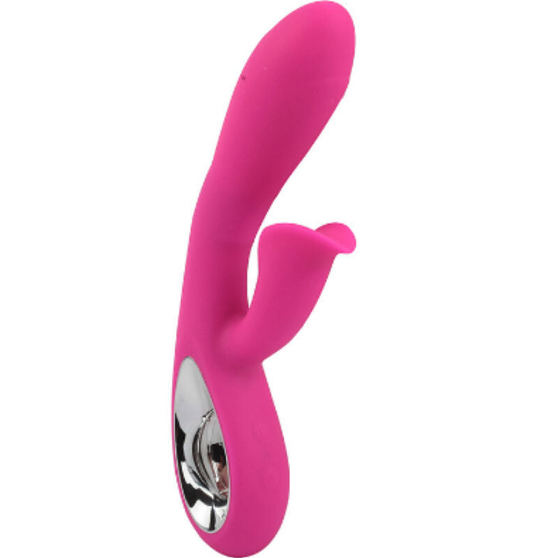 Vibratore con Anello Stimolatore Armony Daro — Fucsia