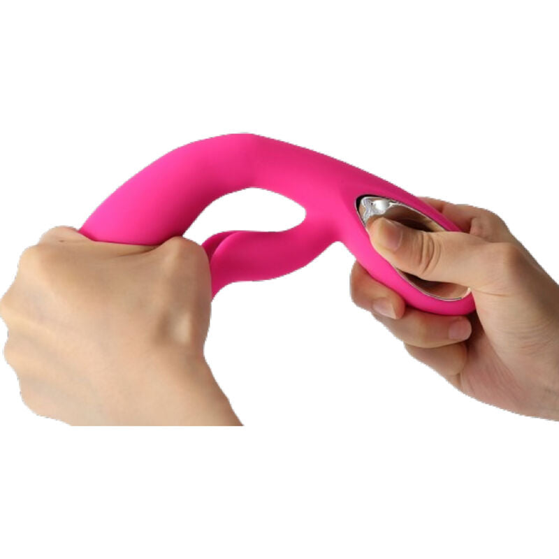 Vibratore con Anello Stimolatore Armony Daro — Fucsia
