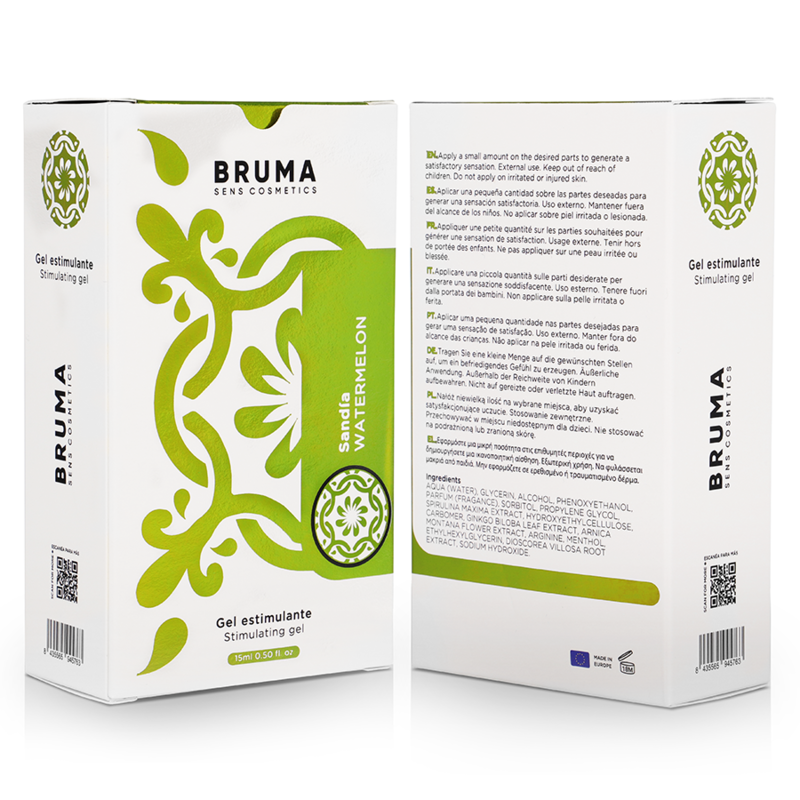 Gel Stimolante Clitoride Bruma — Gusto Anguria, 15 ml