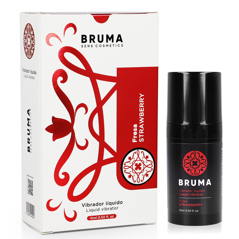 Gel Orgasmico al Gusto Fragola Bruma Vibratore Liquido — 15 ml