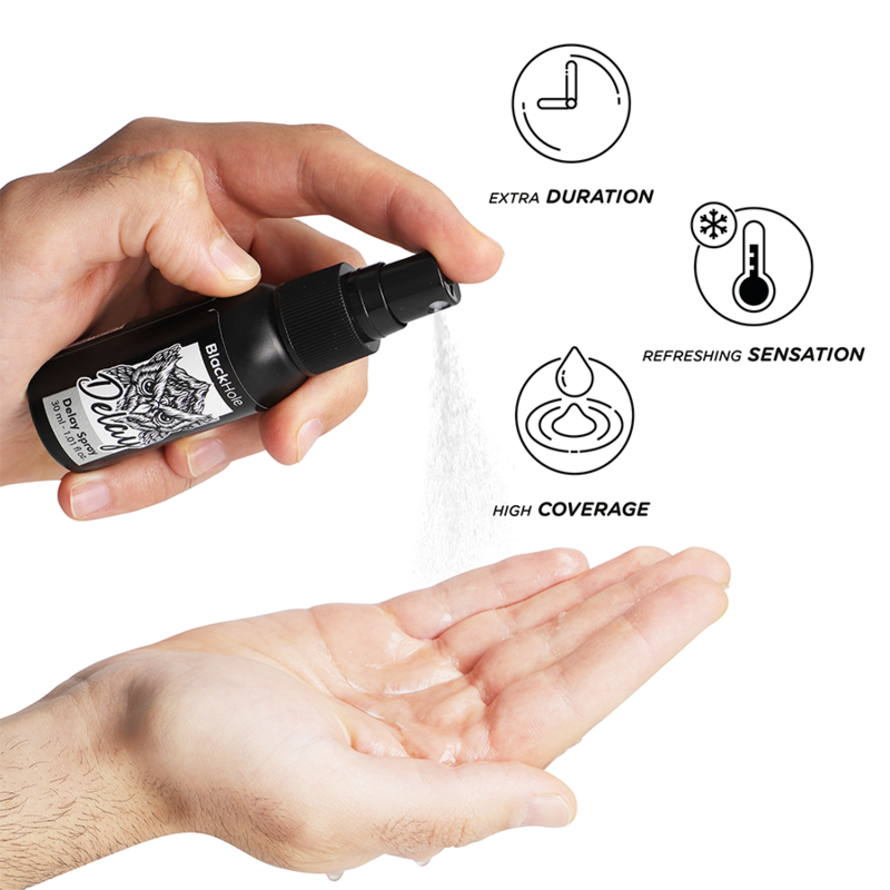 Spray Ritardante Black Hole Study Forte — 30 ml
