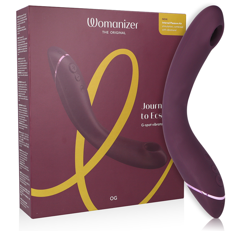 Vibratore Punto G Womanizer OG — Pleasure Air, Melanzana