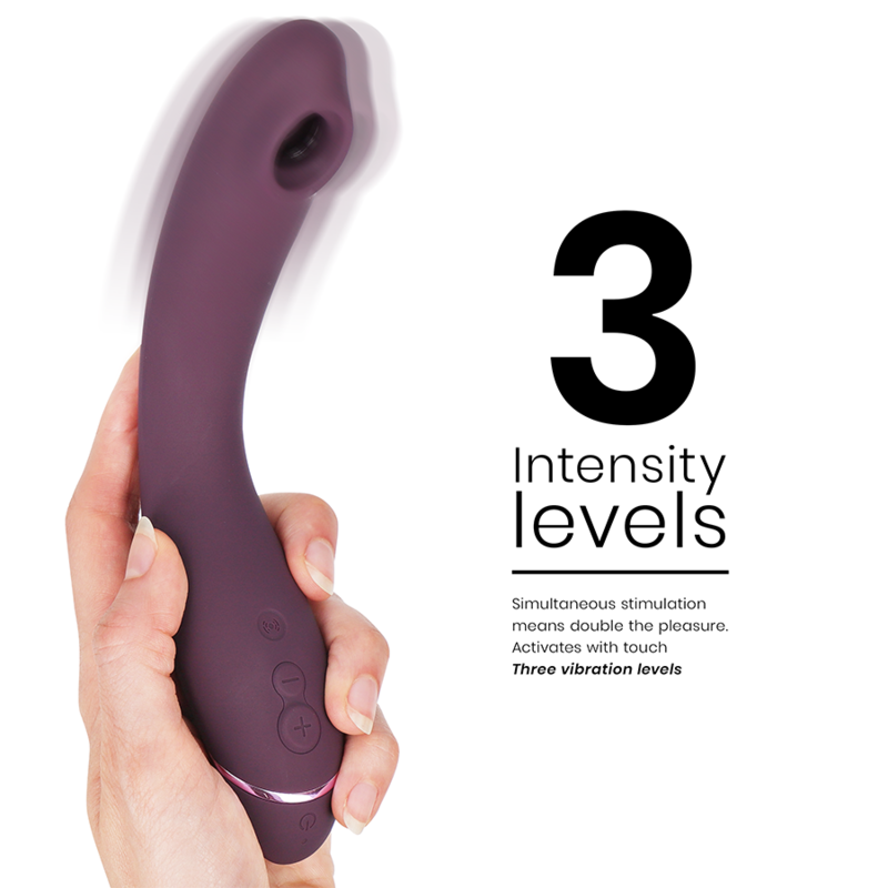Vibratore Punto G Womanizer OG — Pleasure Air, Melanzana