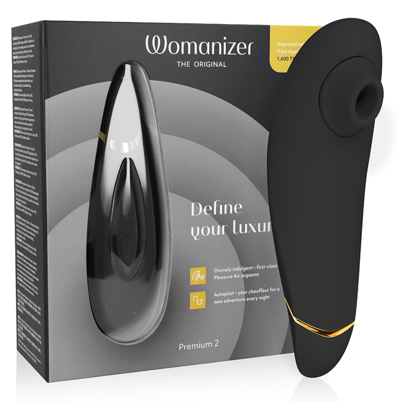 Succhia Clitoride Womanizer Premium 2 — Nero