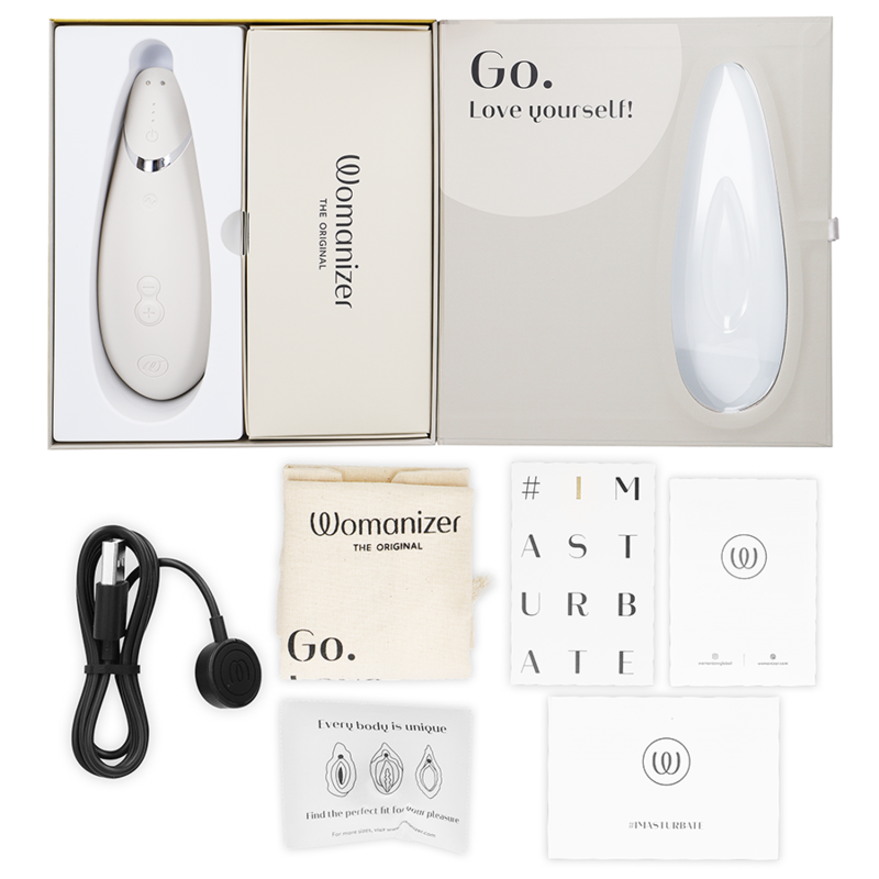 Succhia Clitoride Womanizer Premium 2 — Grigio