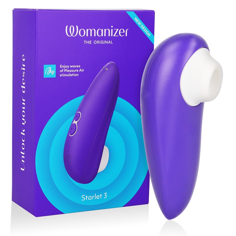 Succhia Clitoride Womanizer Starlet 3 — Pleasure Air, Indigo