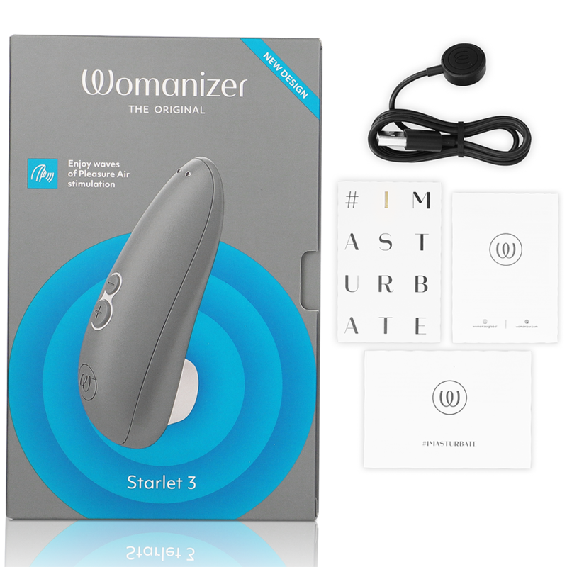 Succhia Clitoride Womanizer Starlet 3 — Grigio