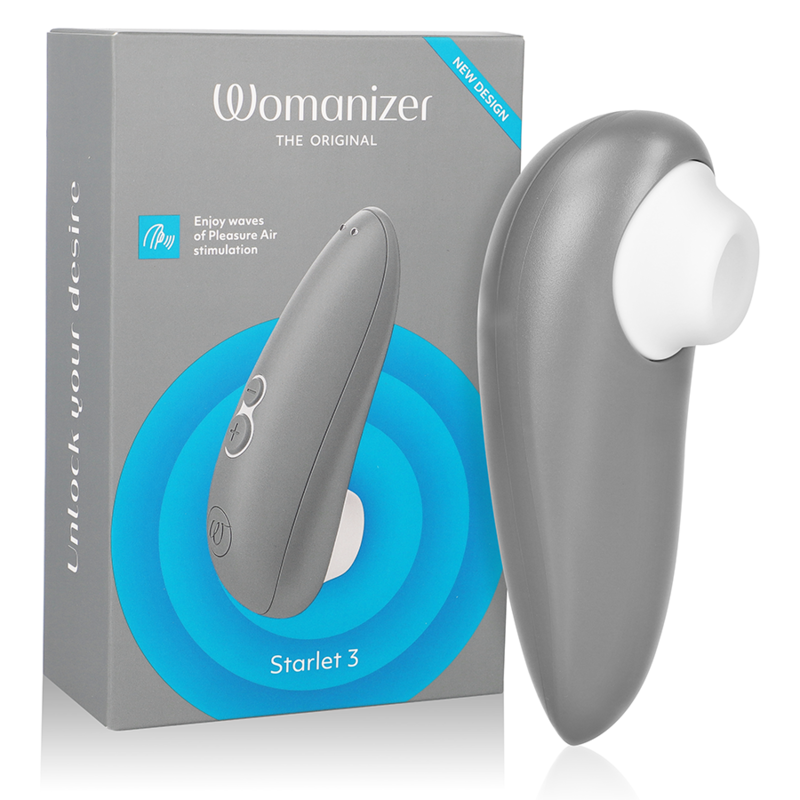 Succhia Clitoride Womanizer Starlet 3 — Grigio