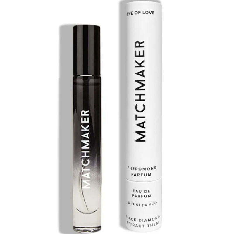 Profumo con Feromoni da Uomo Eye of Love Matchmaker Black Diamond — 10 ml