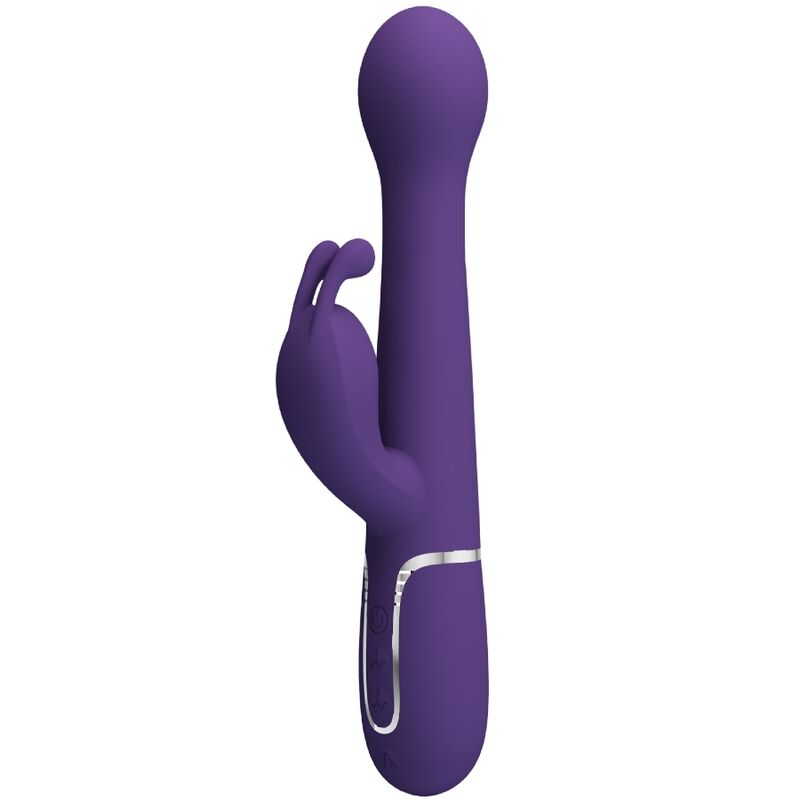 Vibratore Rabbit Pretty Love Dejon — 3 in 1, Viola