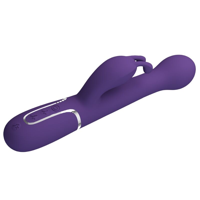 Vibratore Rabbit Pretty Love Dejon — 3 in 1, Viola