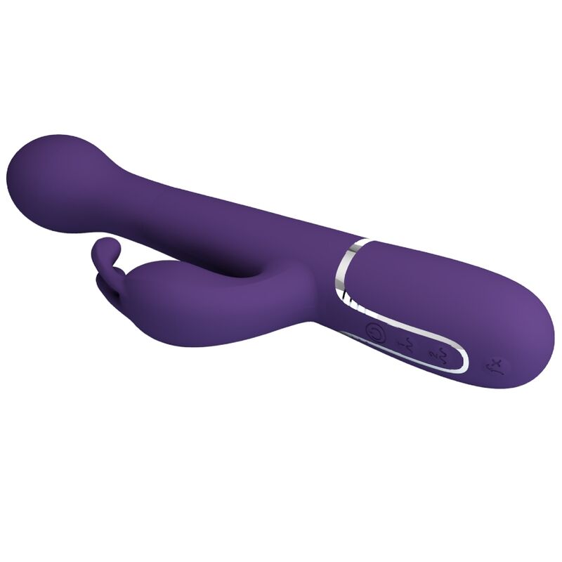 Vibratore Rabbit Pretty Love Dejon — 3 in 1, Viola