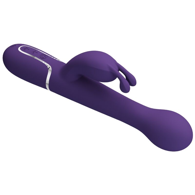 Vibratore Rabbit Pretty Love Dejon — 3 in 1, Viola