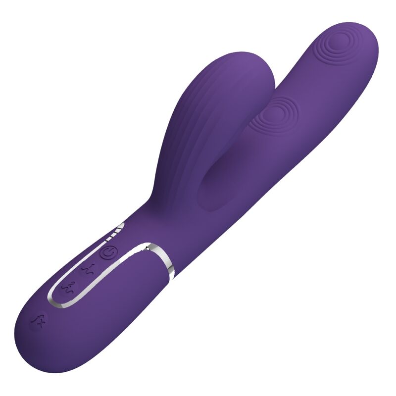 Vibratore Rabbit Multifunzione Pretty Love Perlita — 7 Modalità