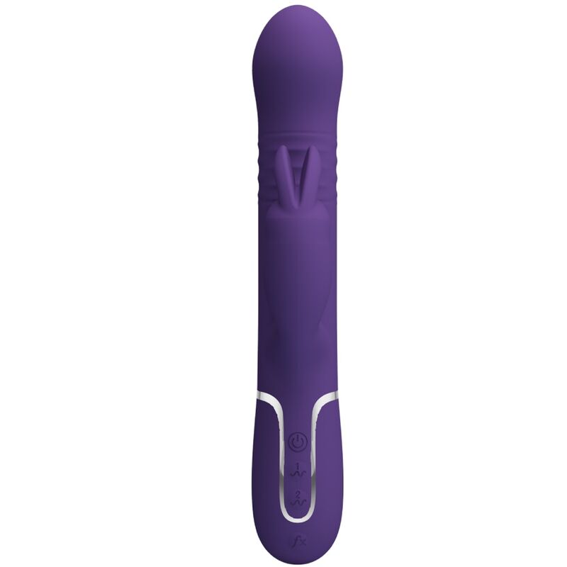 Vibratore Rabbit Pretty Love Coale — 4 in 1, Viola