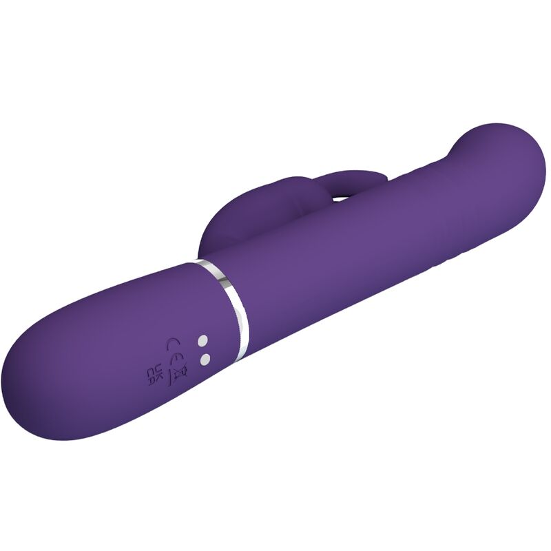 Vibratore Rabbit Pretty Love Coale — 4 in 1, Viola