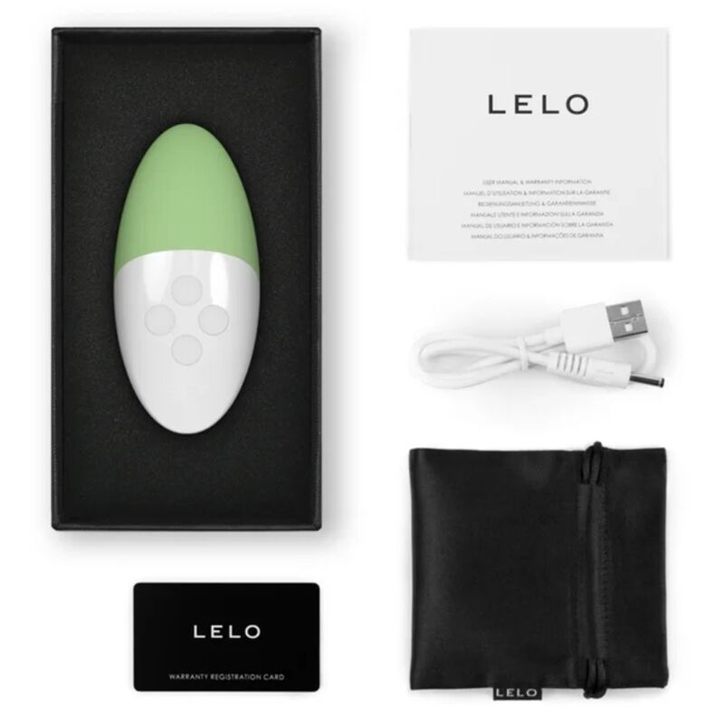 Stimolatore Clitoride SoundSense Lelo Siri 3 — Crema Pistacchio
