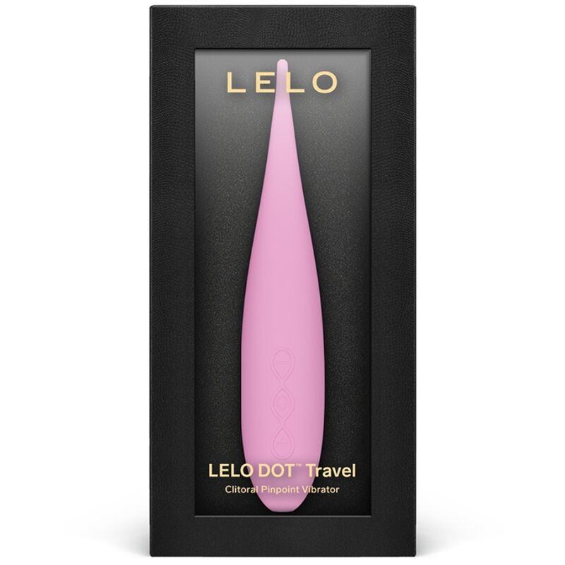 Stimolatore Clitoride Lelo Dot Travel — 8 Modalità, Rosa