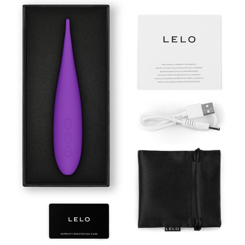 Stimolatore Clitoride da Viaggio Lelo Dot Travel — Viola
