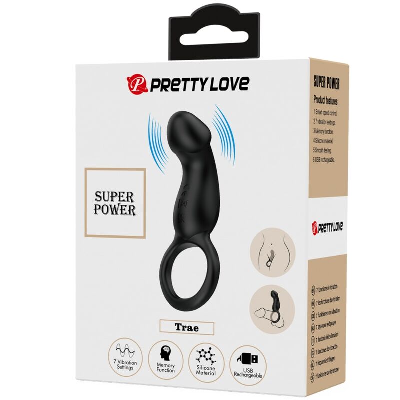Uovo Vibrante con Telecomando Pretty Love Trae — 7 Modalità