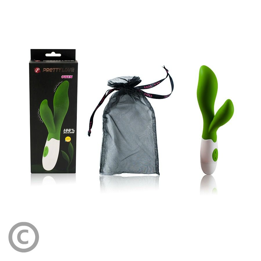 Vibratore Clitoride Pretty Love Owen — 30 Modalità, Verde