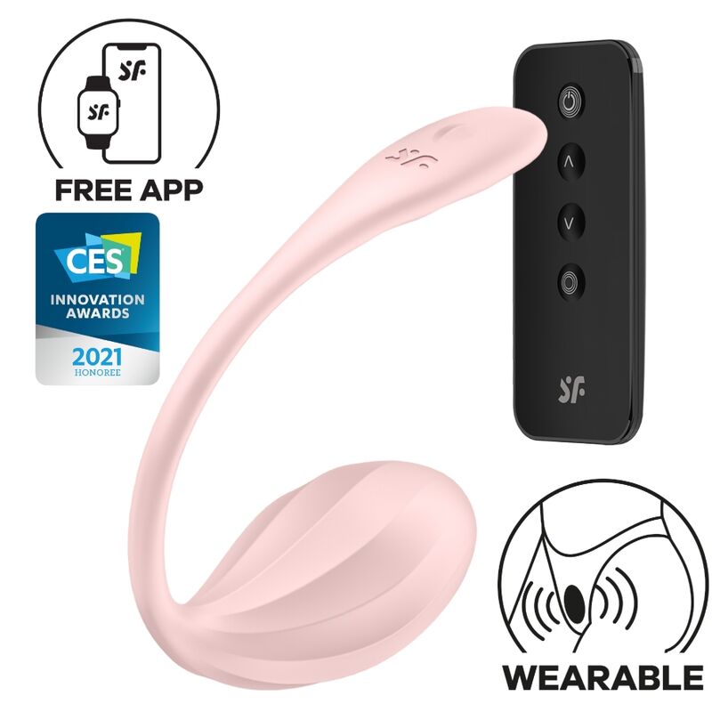 Vibratore Punto G Indossabile Satisfyer Ribbed Petal — App