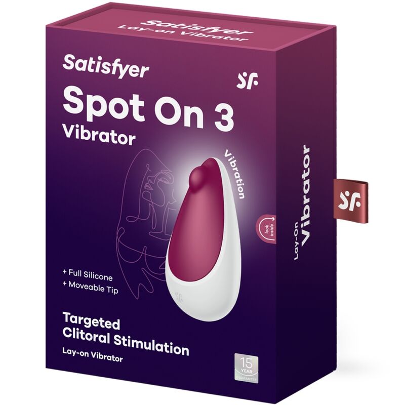 Stimolatore Clitoride Satisfyer Spot On 3 — Silicone, Punta Mirata