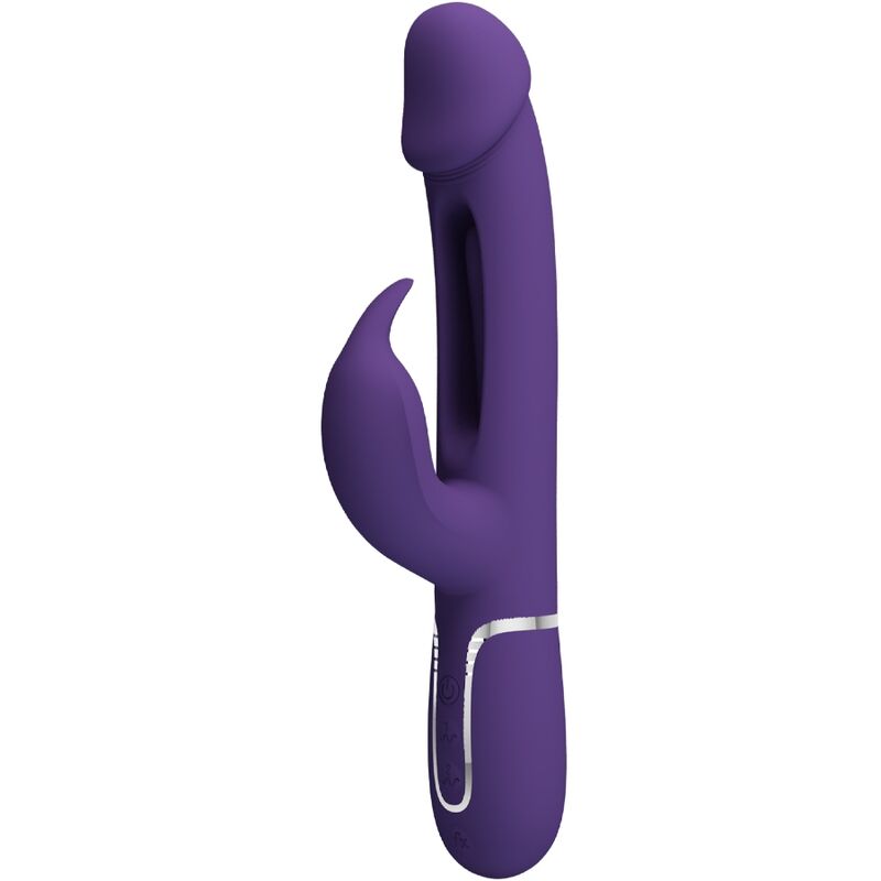 Vibratore Rabbit Pretty Love Kampas — 3 in 1, Ricaricabile