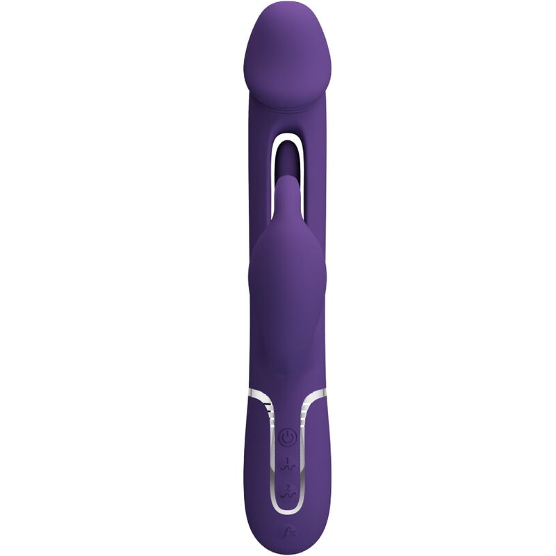 Vibratore Rabbit Pretty Love Kampas — 3 in 1, Ricaricabile