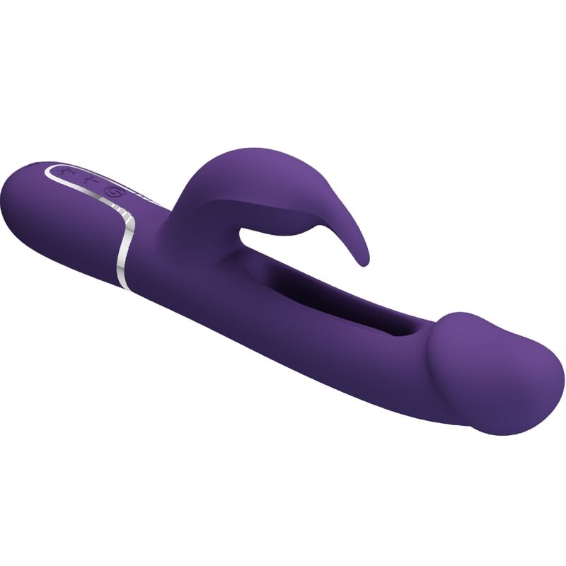Vibratore Rabbit Pretty Love Kampas — 3 in 1, Ricaricabile