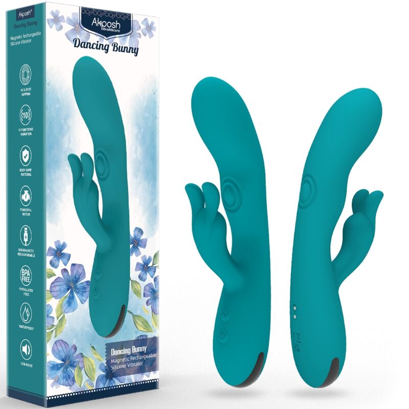 Vibratore Rabbit Armony Dancing Bunny — 10 Velocità, Verde