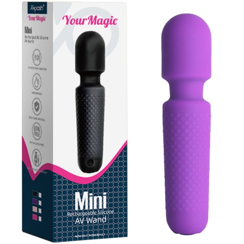 Vibratore Wand Ricaricabile Armony Your Magic — 10 Modalità